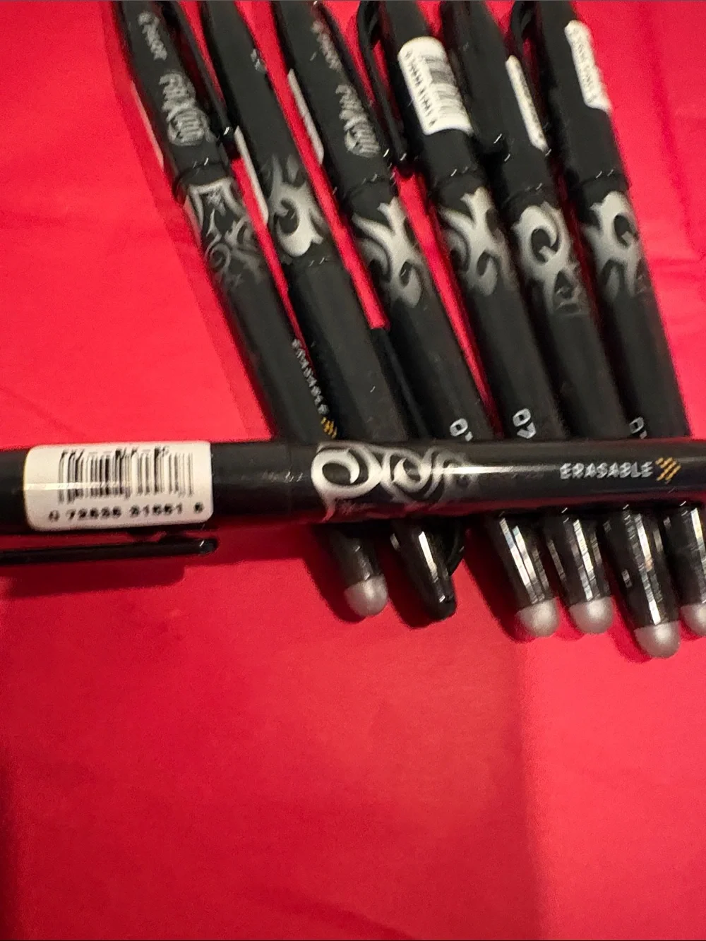 Seven new Pilot Frixion Roller Gel Erasable Pen Pens T4